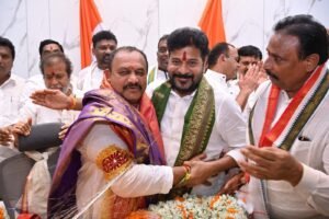 Alt Name: Mahesh Kumar Goud takes charge as TPCC president