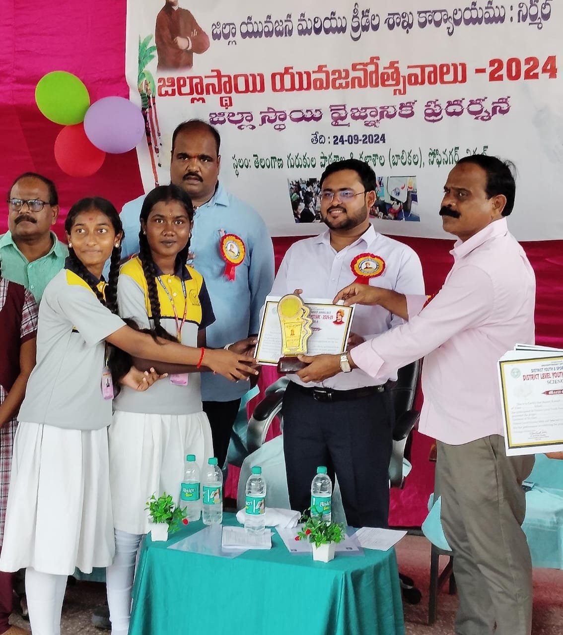 District-level science exhibition in Nirmal