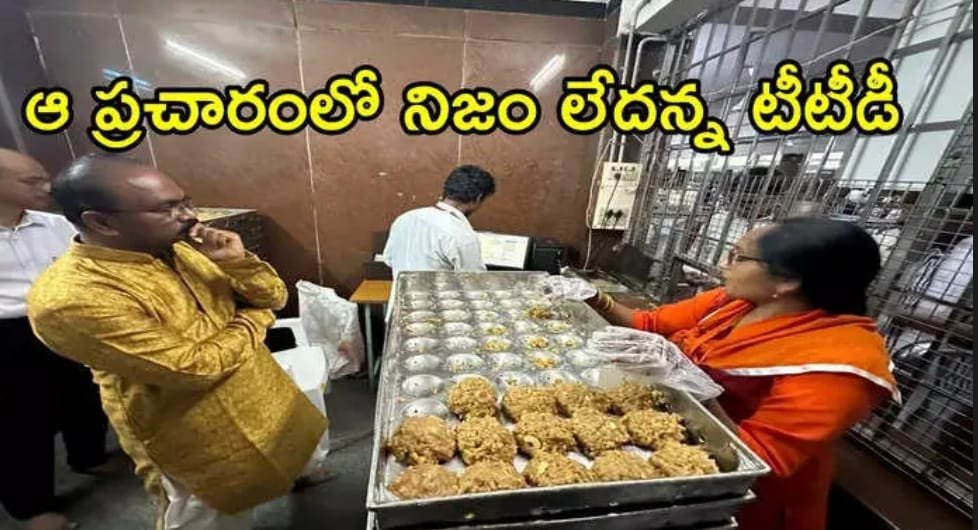 తిరుమల శ్రీవారి లడ్డూ