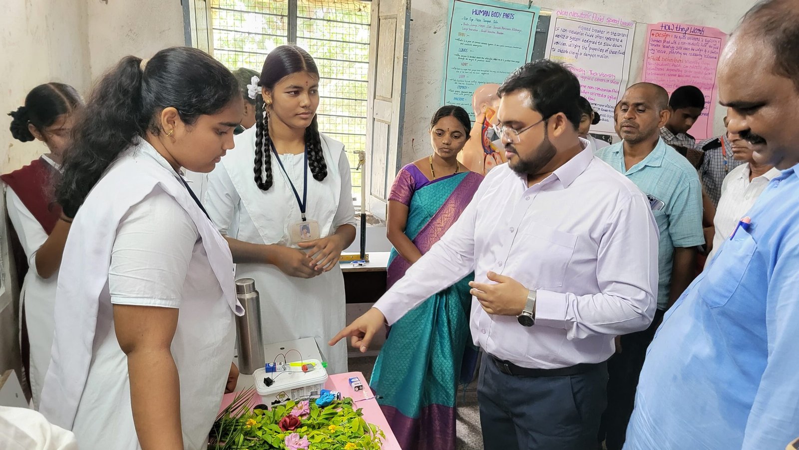 Science exhibition at Sofinagar