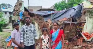 House Collapse Mudholl Odnal Bhoomaiah







