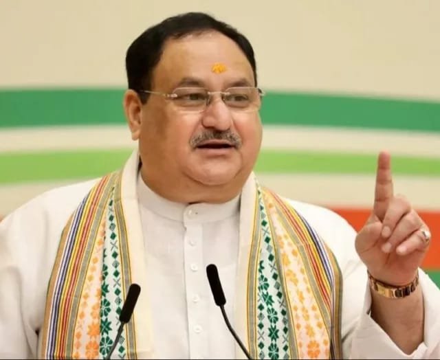 J.P. Nadda Telangana Visit Mahankali Temple