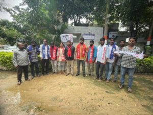  Student Unions Protest for Rakshita's Death Inquiry