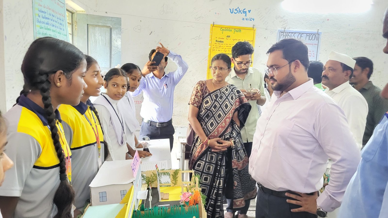 Science exhibition at Sofinagar