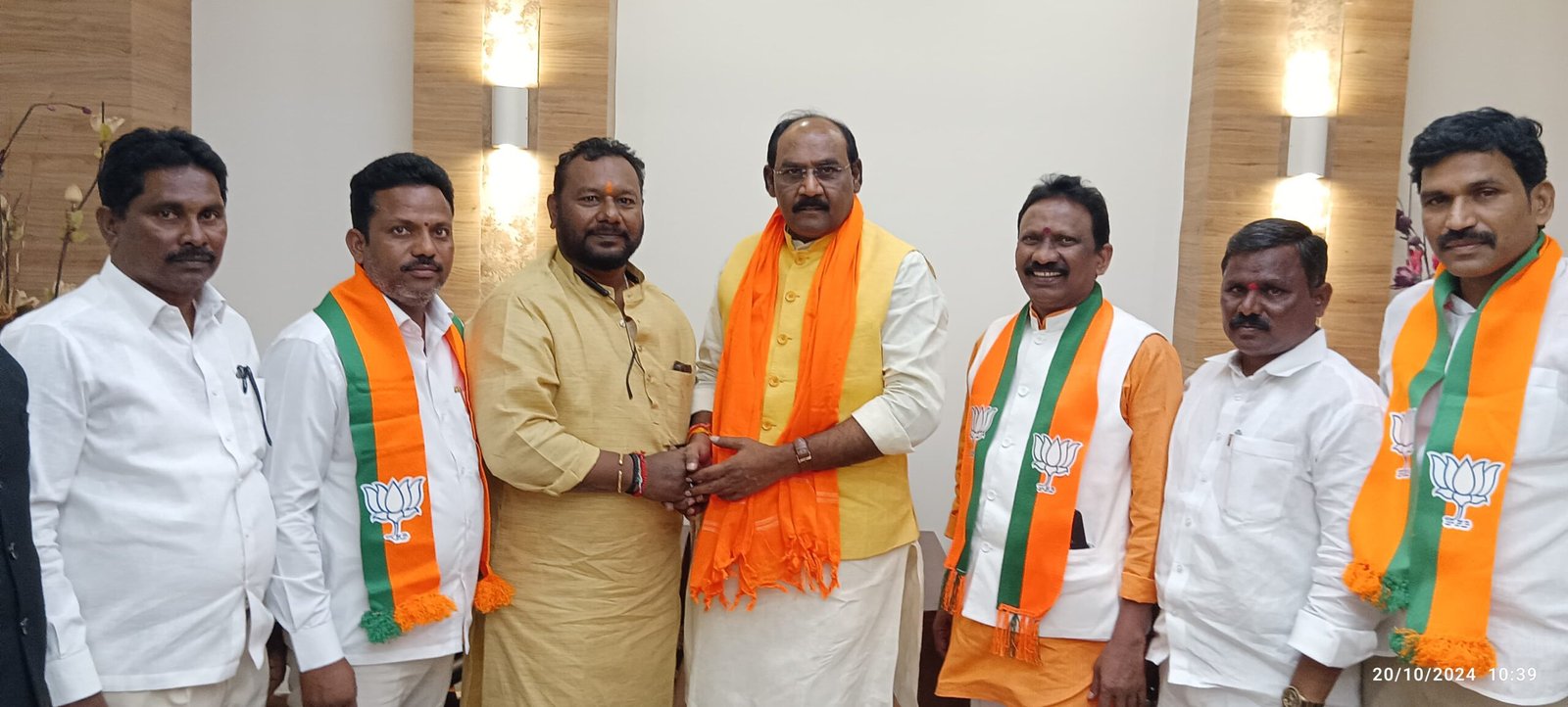 : Lal Singh meeting with SC Morcha leaders in Telangana