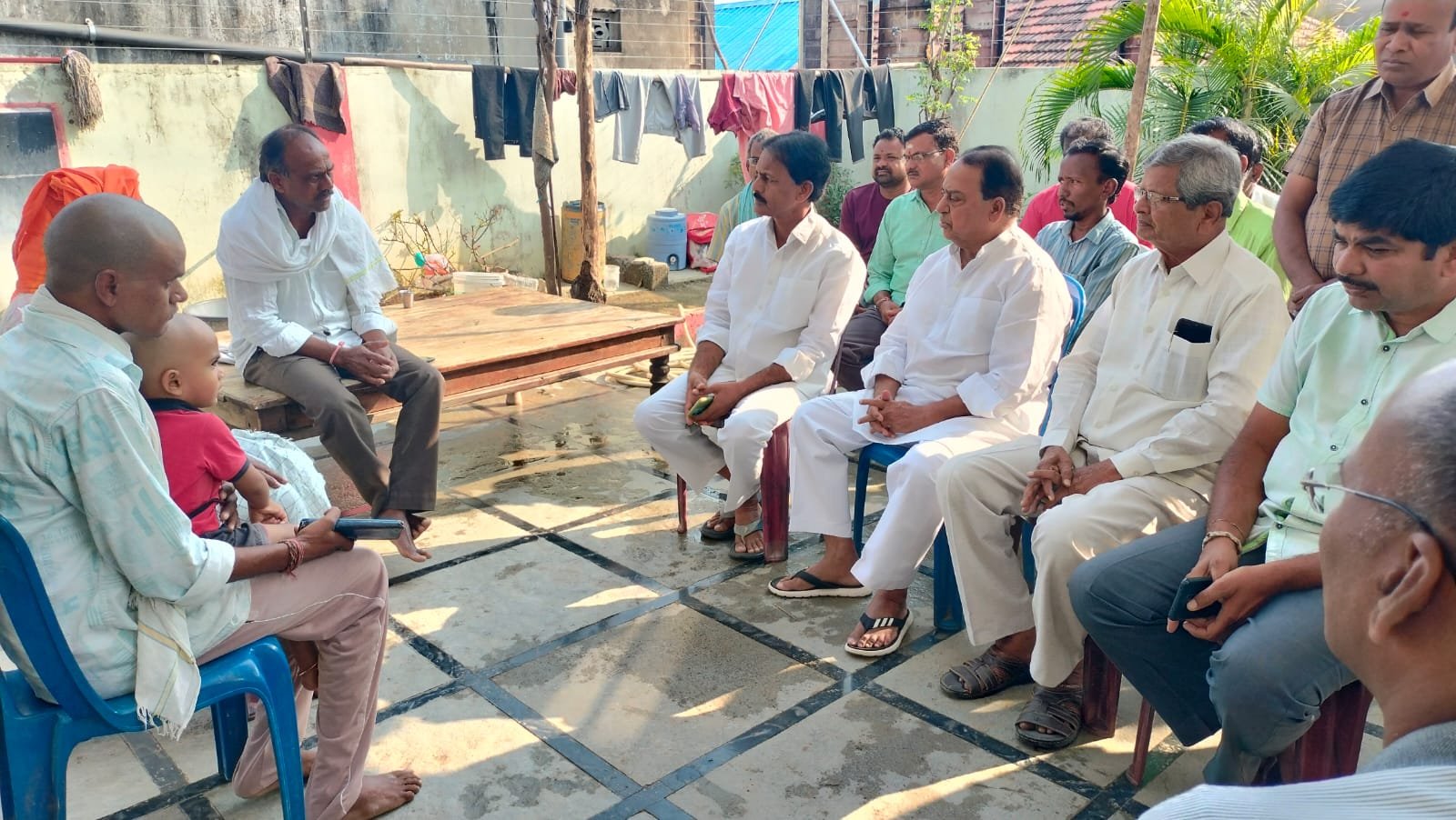 అల్లోల ఇంద్రకరణ్ రెడ్డి - బాధిత కుటుంబ పరామర్శ