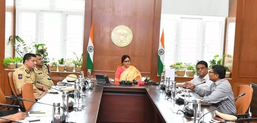 Telangana Disaster Response Force Team Meeting