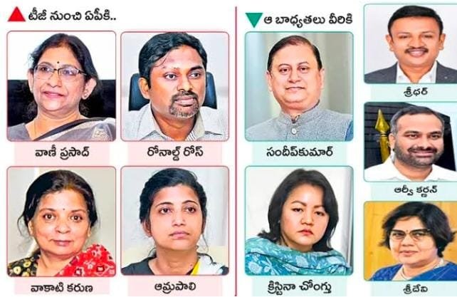 ఏపీ సచివాలయంలో రిపోర్టు చేసిన ఐఏఎస్ అధికారులు