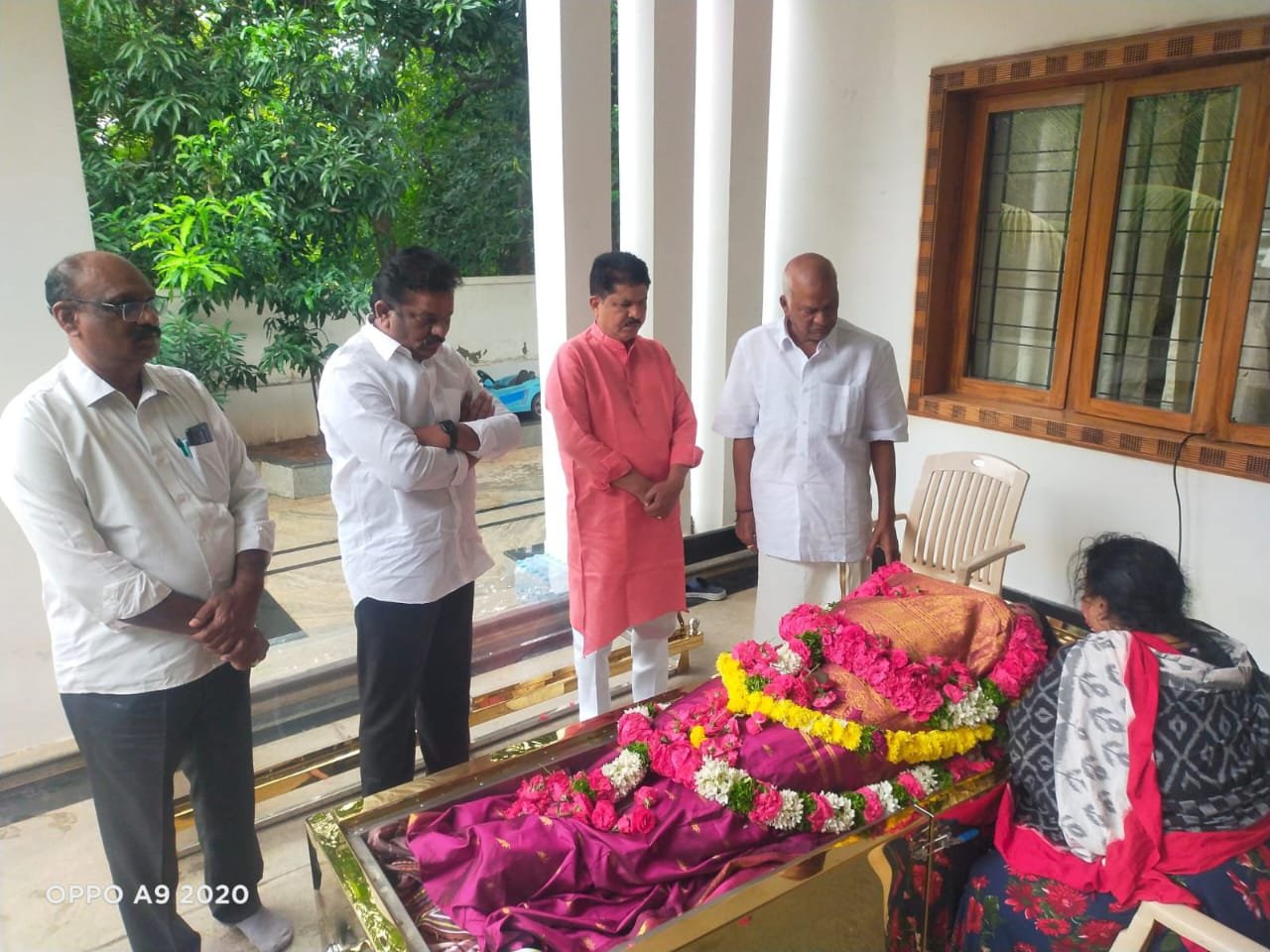 Madhavaram Krishna Rao with Rajendra Prasad