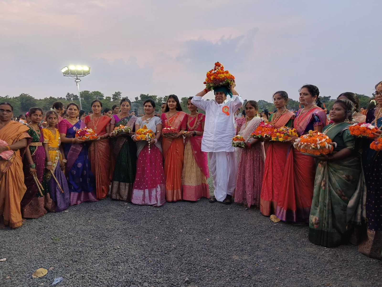 : భైంసా బతుకమ్మ సంబరాల్లో ఎమ్మెల్యే