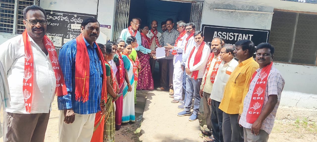 Bellampalli vegetable market naming ceremony