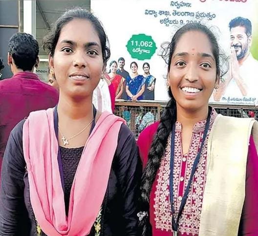 Father's Dream Achieved by Daughters in Telangana