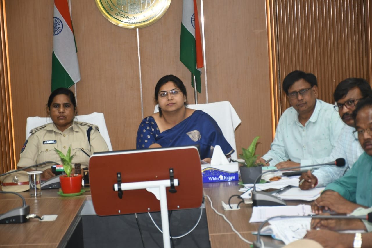 : వరి ధాన్యం కొనుగోలు ఏర్పాట్లపై వీడియో కాన్ఫరెన్స్