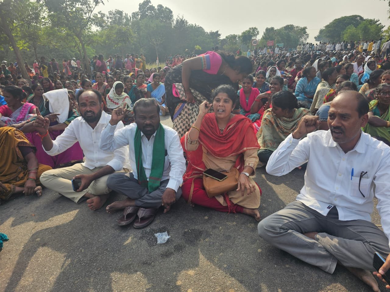 : Protest Against Ethanol Factory in Dilwarpur