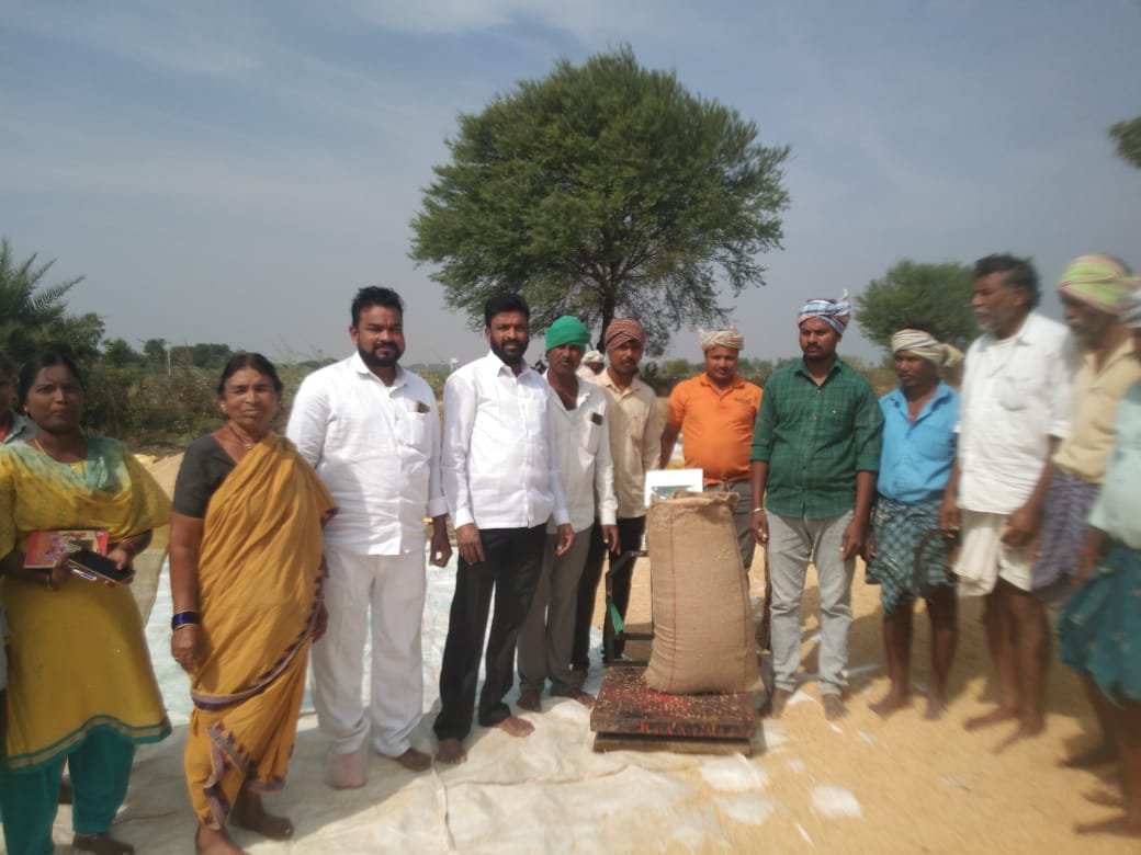 : Ravinder Rao Inaugurates Rice Purchase Center
