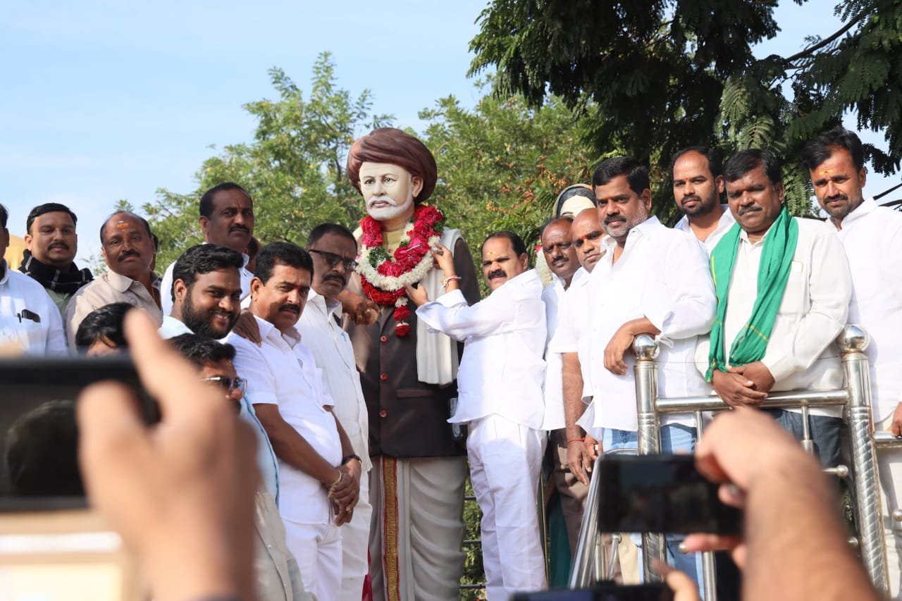 జ్యోతిబాపూలే 134వ వర్ధంతి కార్యక్రమం
