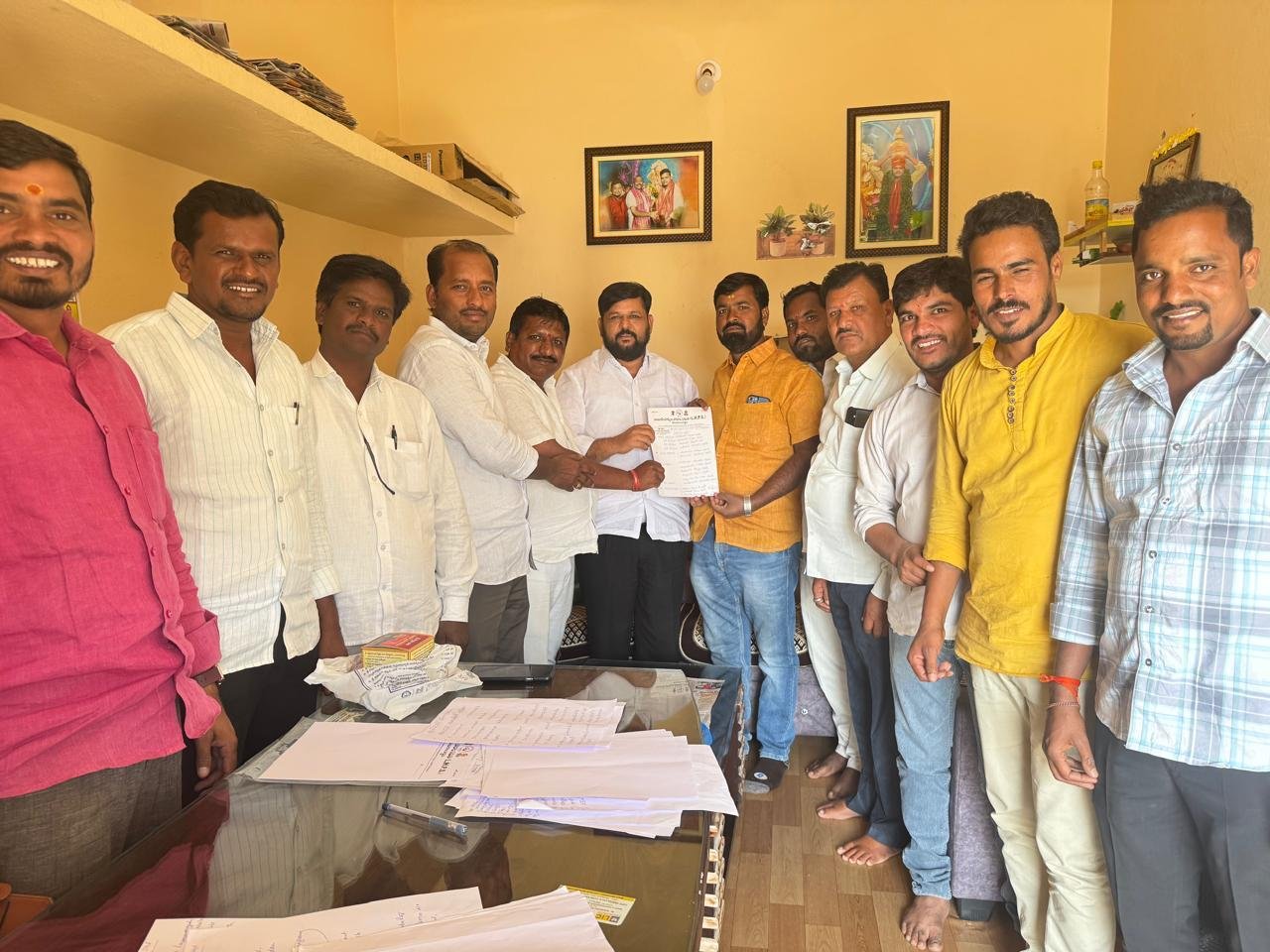 లంబాడి హక్కుల పోరాట సమితి సమావేశం.
