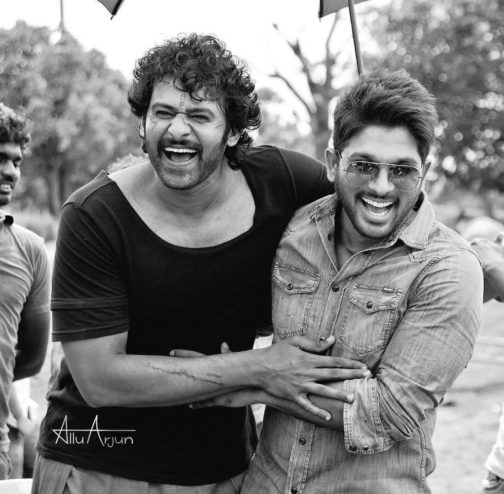 ప్రభాస్ అల్లు అర్జున్ భేటీ