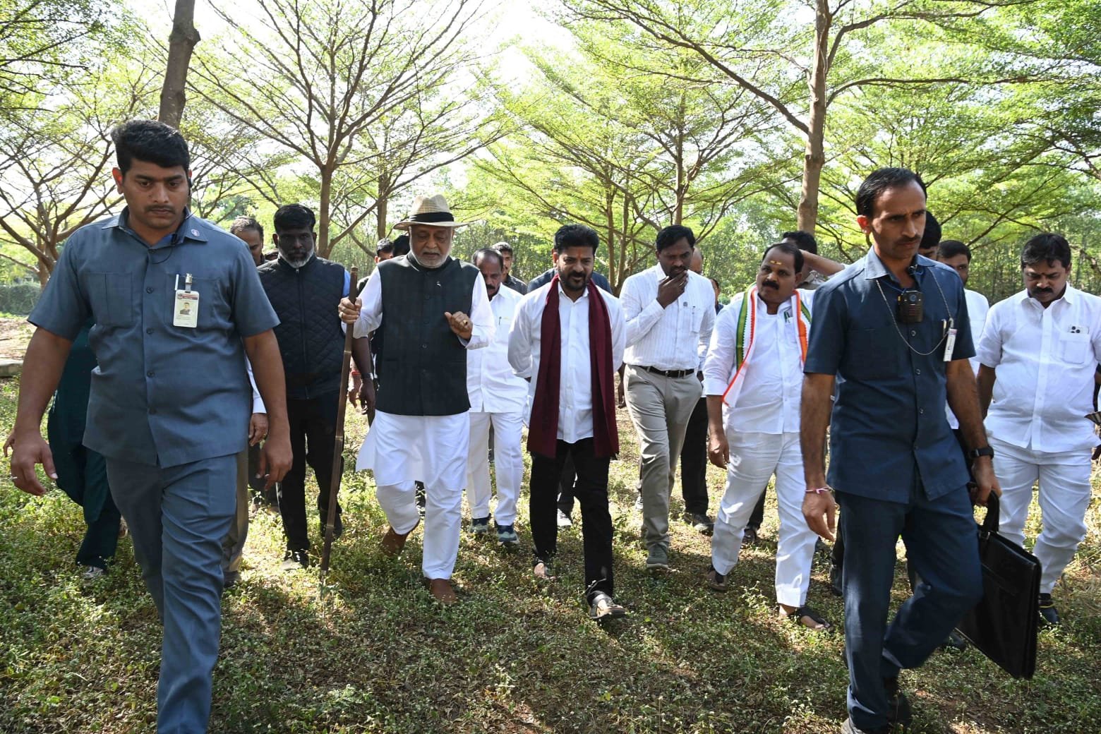 CM Revanth Reddy at Kanha Shanti Vanam