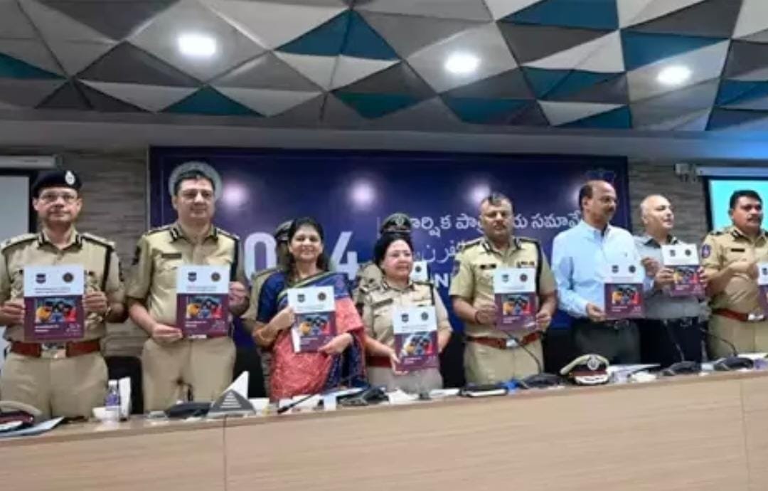 DGP Jitender 2024 Crime Report Telangana