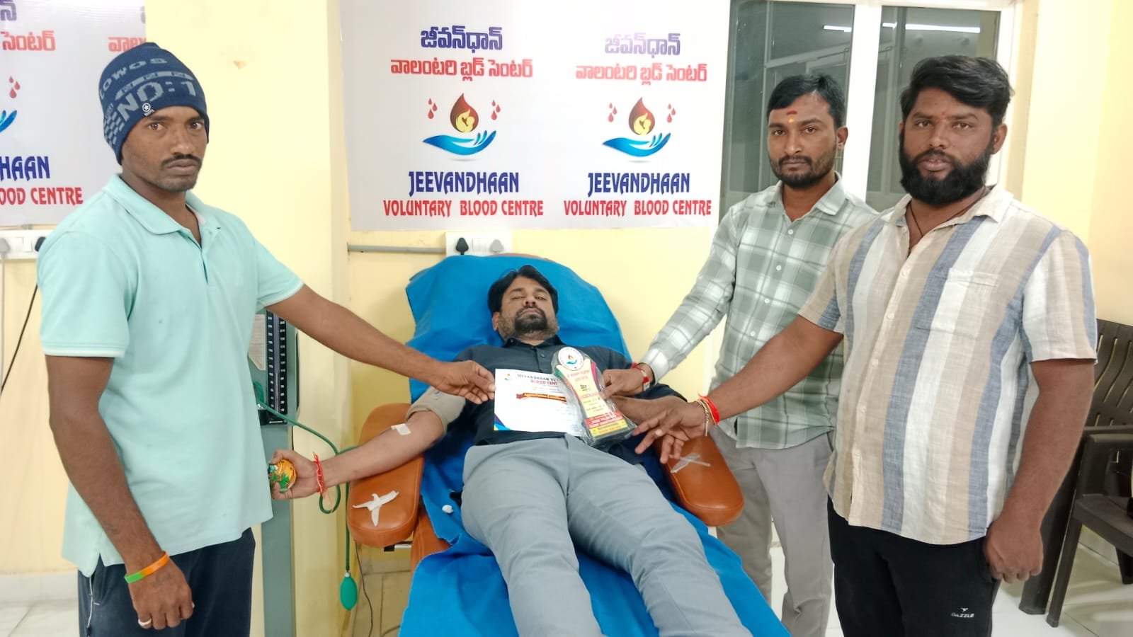 Blood Donation Hero in Nirmal District