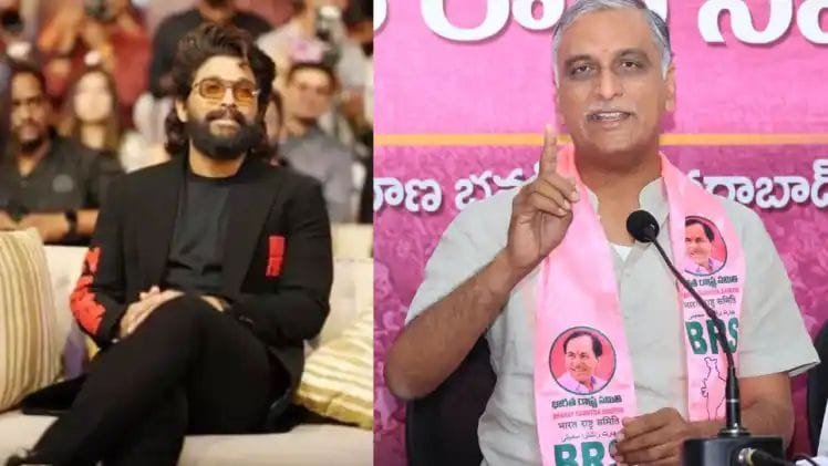 Allu Arjun Arrest Harish Rao