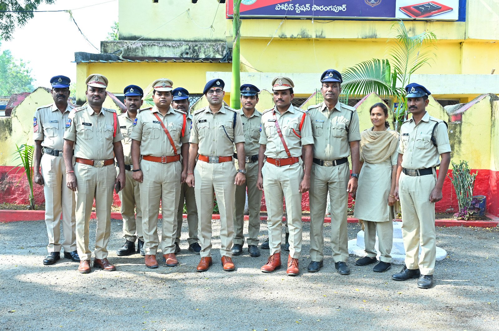 Additional_SP_Visit_Sarangapur_Police_Station