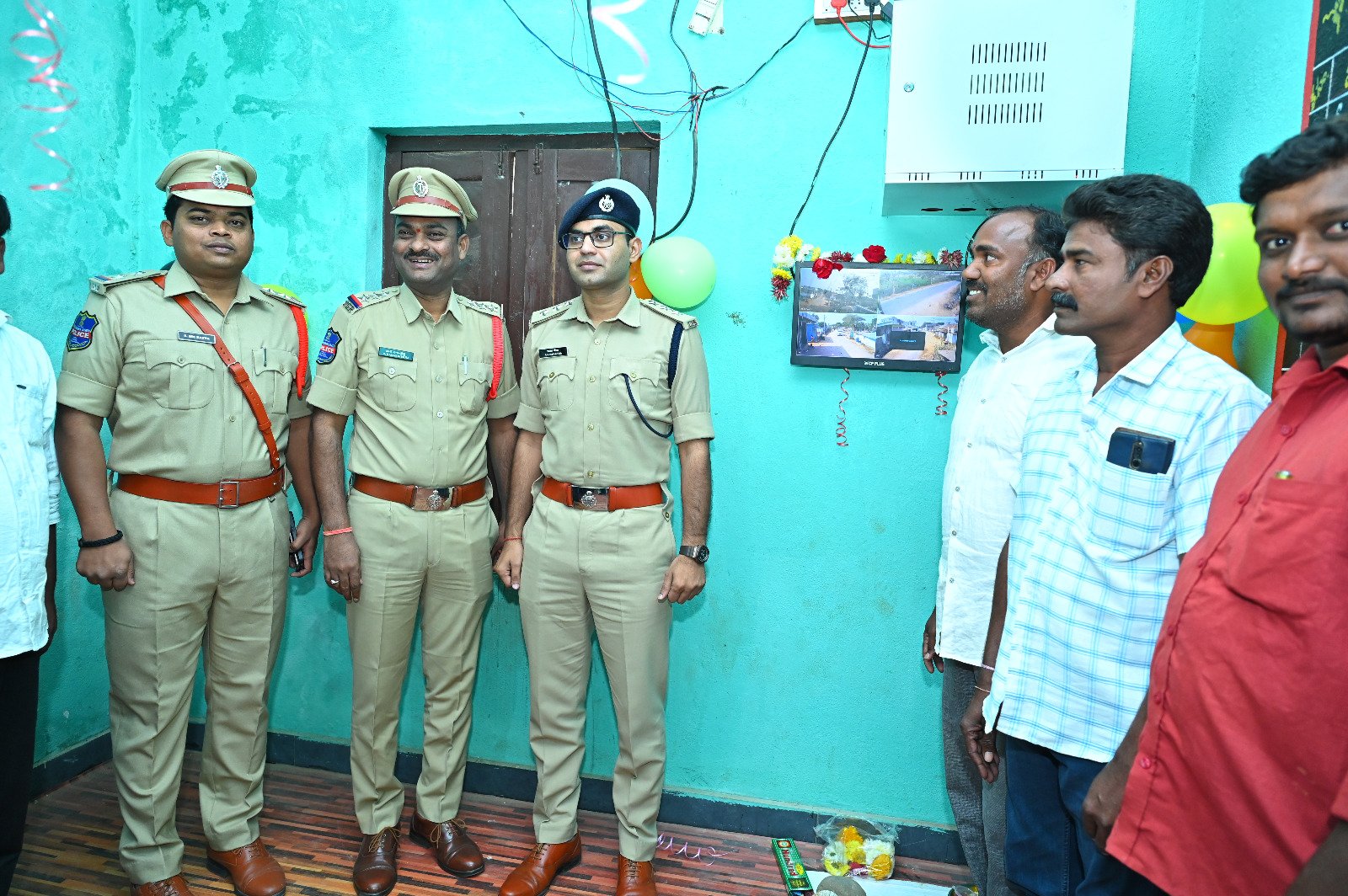 Additional_SP_Visit_Sarangapur_Police_Station