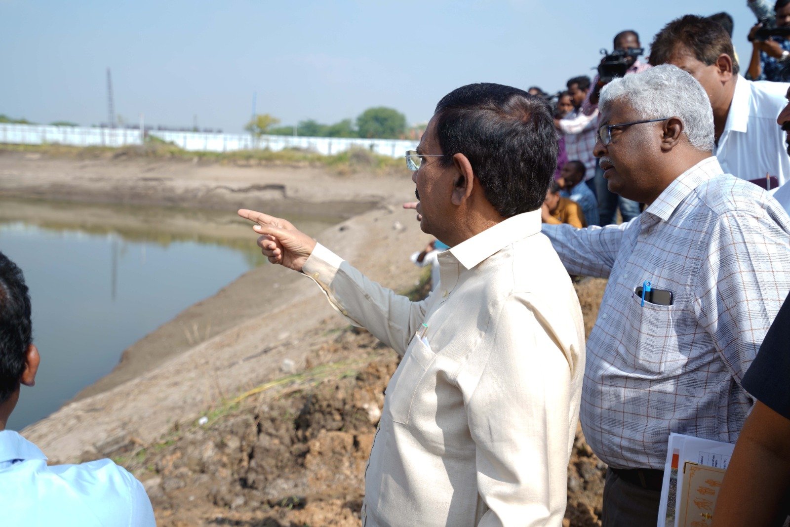 Amaravati_Minister_Narayana_Development_Visit