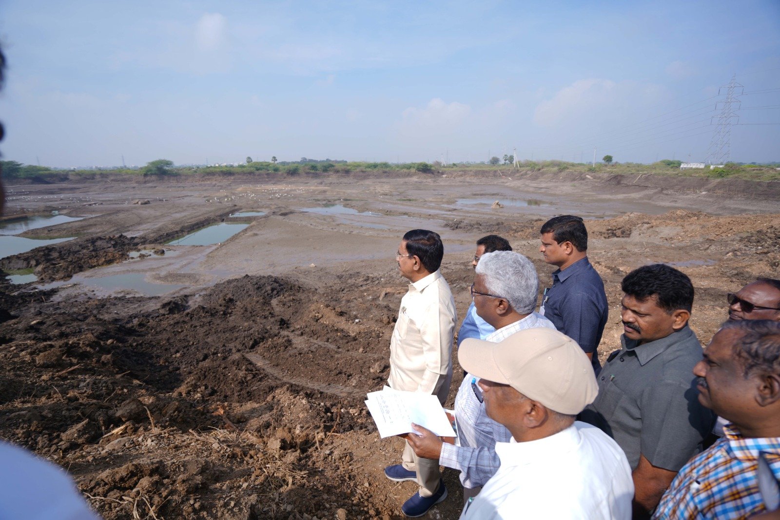 Amaravati_Minister_Narayana_Development_Visit