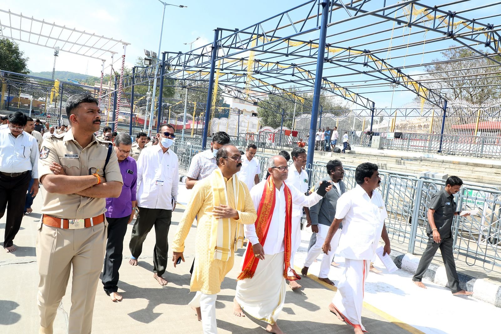 రథసప్తమికి సకాలంలో ఏర్పాట్లు పూర్తి: టిటిడి ఈవో