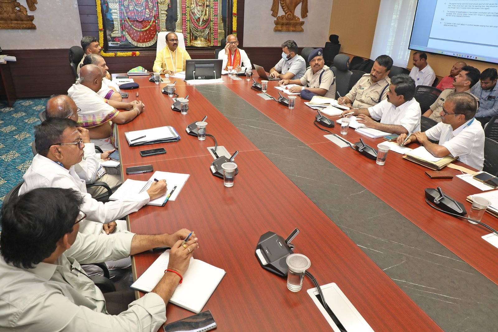 రథసప్తమికి సకాలంలో ఏర్పాట్లు పూర్తి: టిటిడి ఈవో