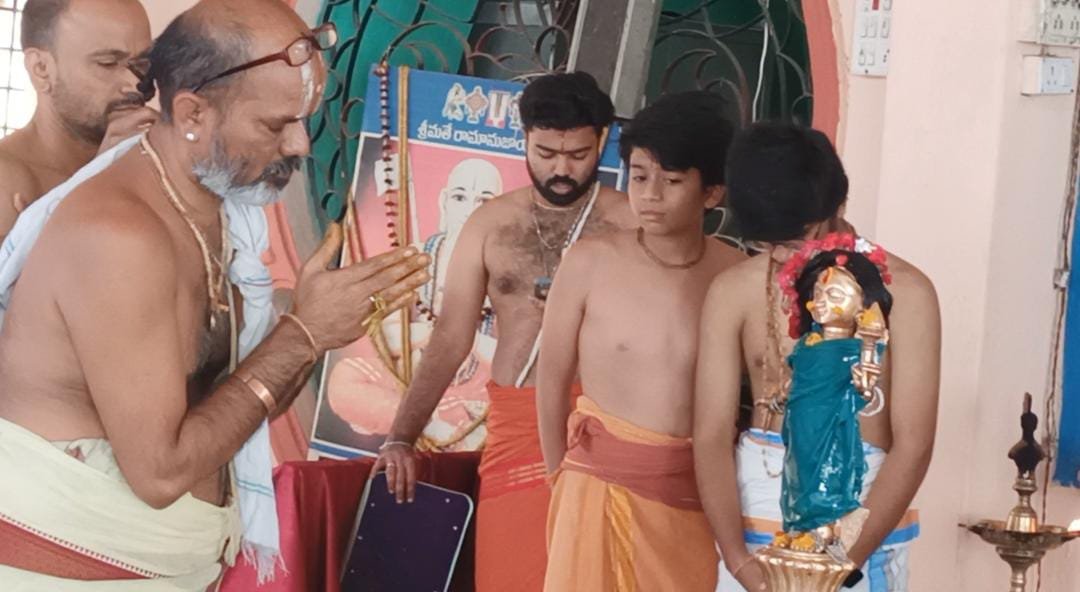 Godadevi Abhishekam at Chakrama Temple