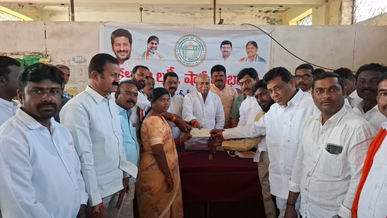 MLA Power Ramarao Patel at Basara welfare programs