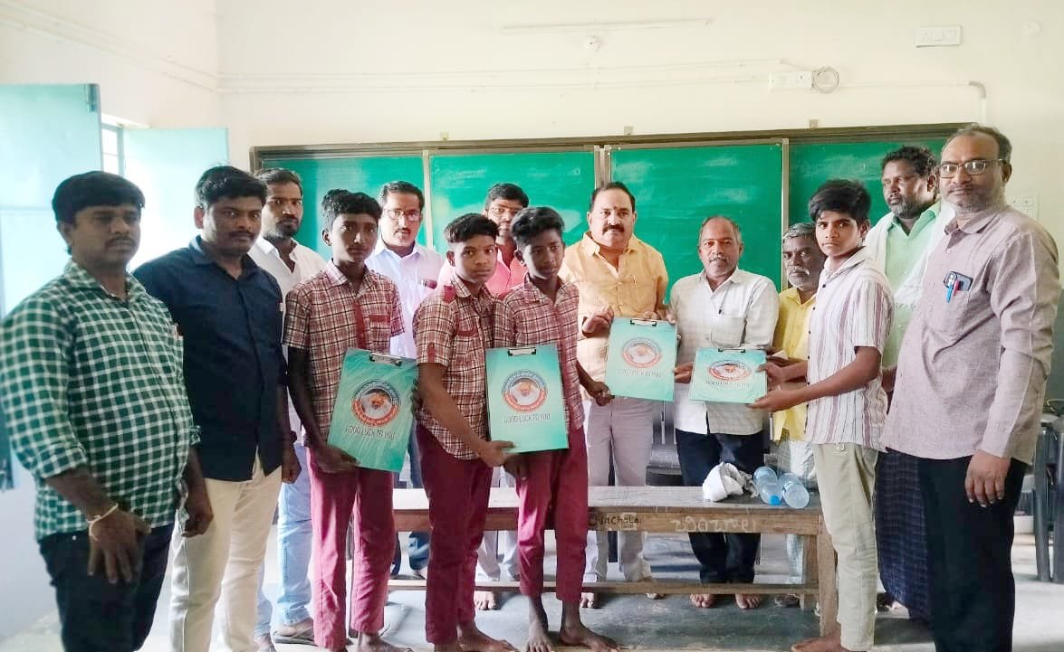 Mohan_Rao_Patel_Exam_Pad_Distribution_Mudhol