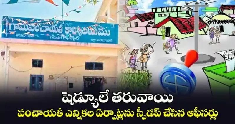 పంచాయతీ ఎన్నికల ఏర్పాట్లు, బ్యాలెట్ పద్ధతిలో ఎన్నికలు, తెలంగాణ పంచాయతీ ఎన్నికలు