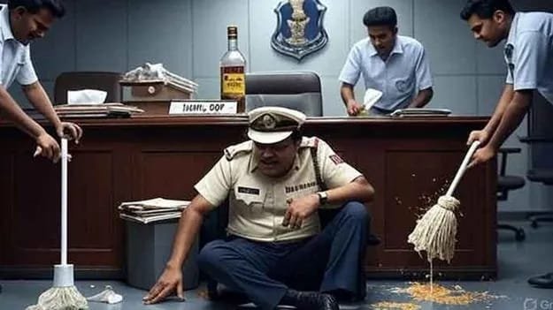 ట్రాఫిక్‌ డీసీపీ డ్రంకెన్‌ డ్యూటీ !