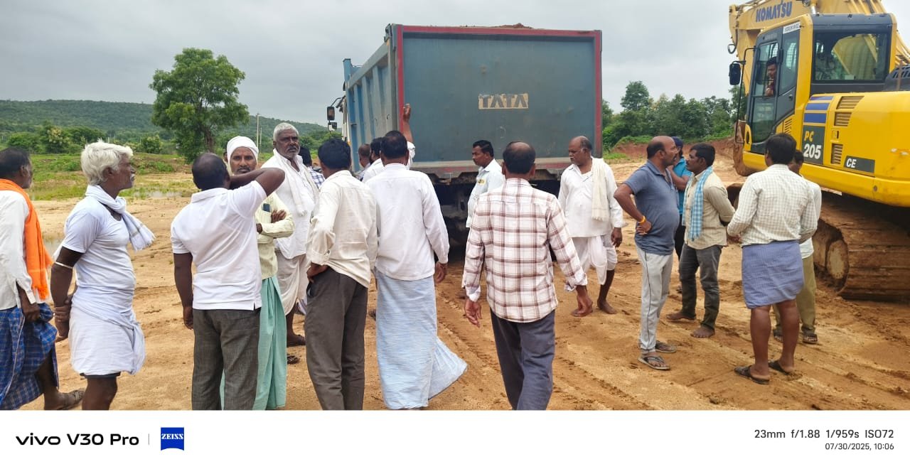 తగిలేపల్లి గ్రామస్తుల ఆగ్రహం –