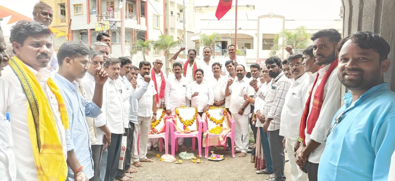 ఘనంగా అన్నబహు సాటే జయంతి వేడుకలు